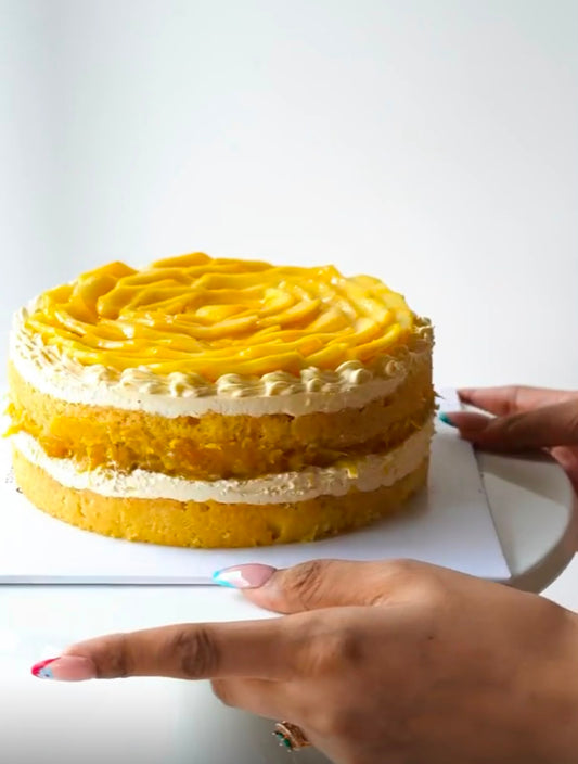 Seasonal Mango Cake