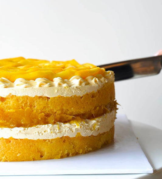 Seasonal Mango Cake